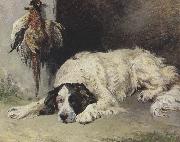 John emms An English Setter at the end of the Day (mk37) oil painting picture wholesale
